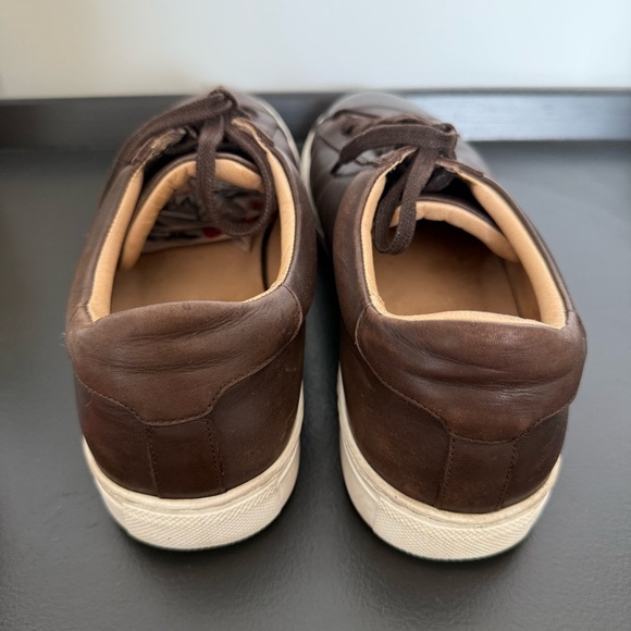 Suitsupply dark brown leather sneakers - size 43 (US 9.5 - 10) - Picture 12 of 12
